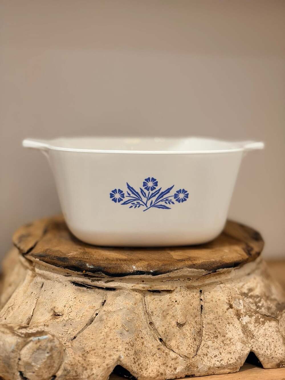 Corning Ware Blue Cornflower 1.75 Quart Casserole Dish P-1 3/4-B Cottagecore